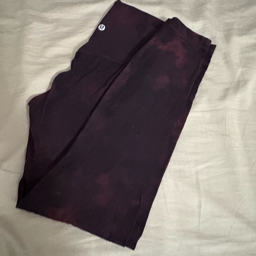 lululemon athletica women’s  Maroon leggings